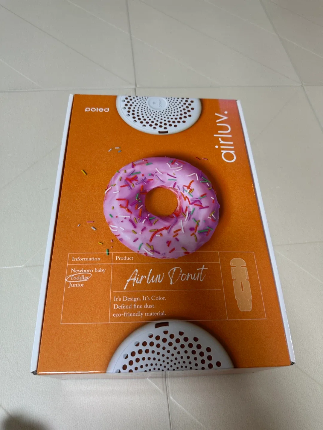 폴레드 에어러브 도넛 쿨시트(새상품1개)+중고1개