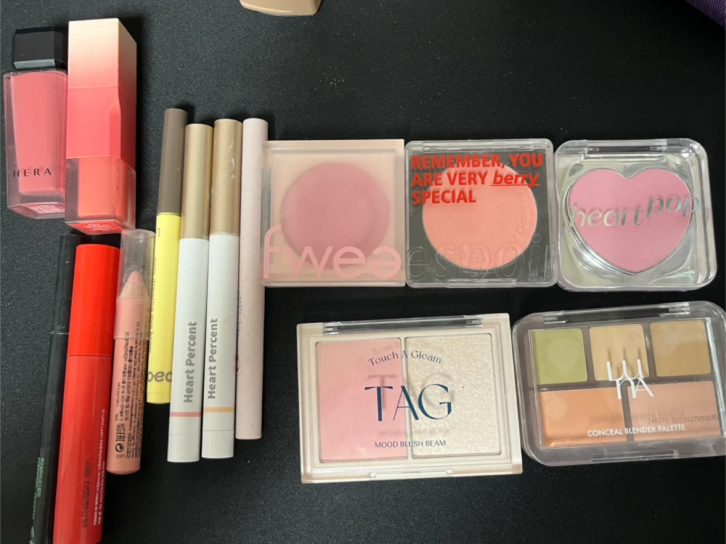 화장품 색조 Hera, fwee, Heart Percent 외