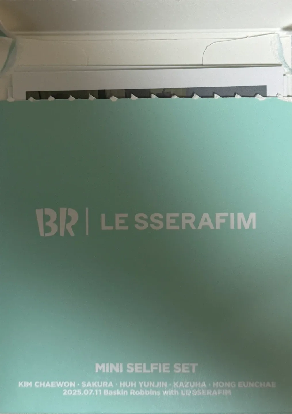 르세라핌 배스킨라빈스 포카