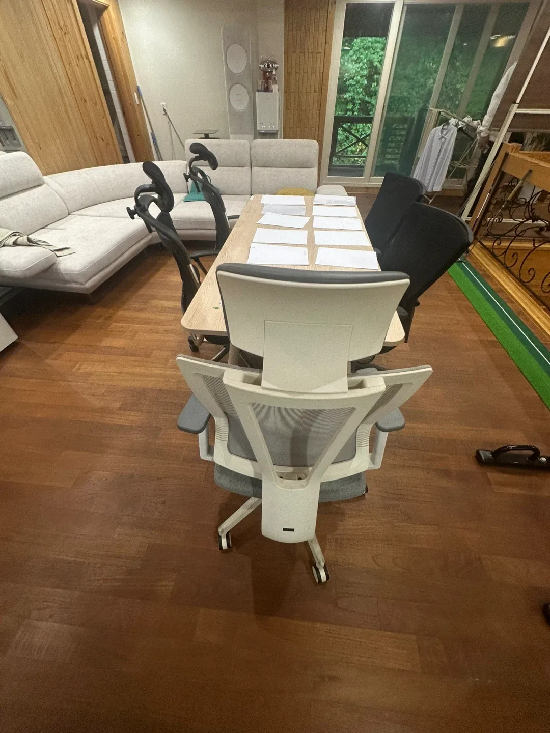 회의테이블 및 의자