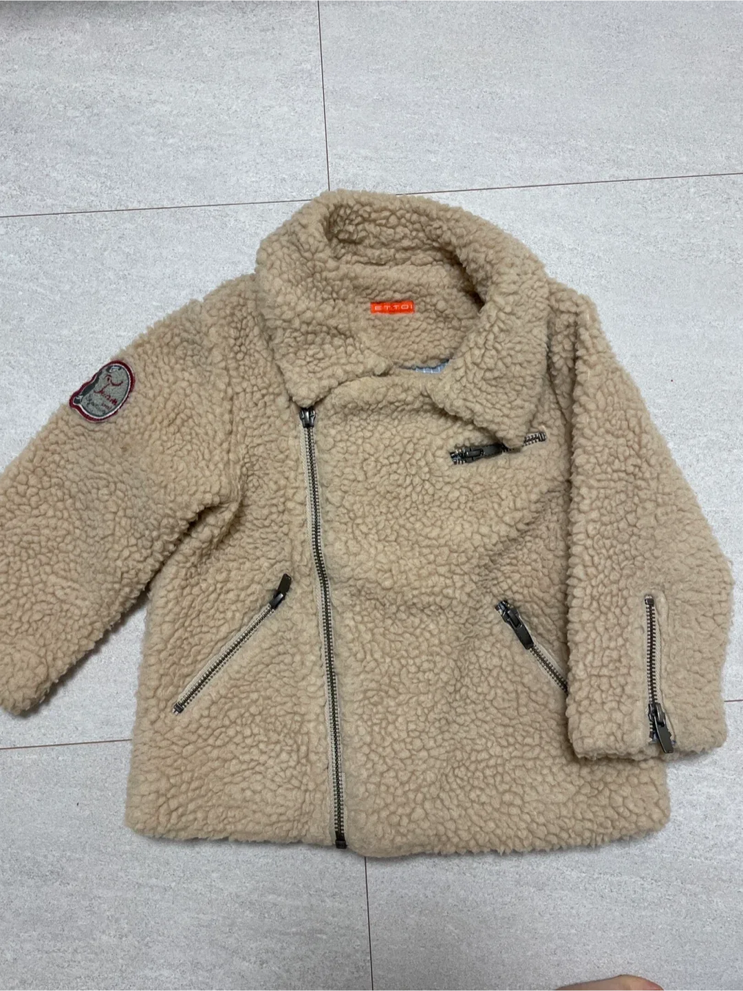 ettoi  키즈 후리스 재킷