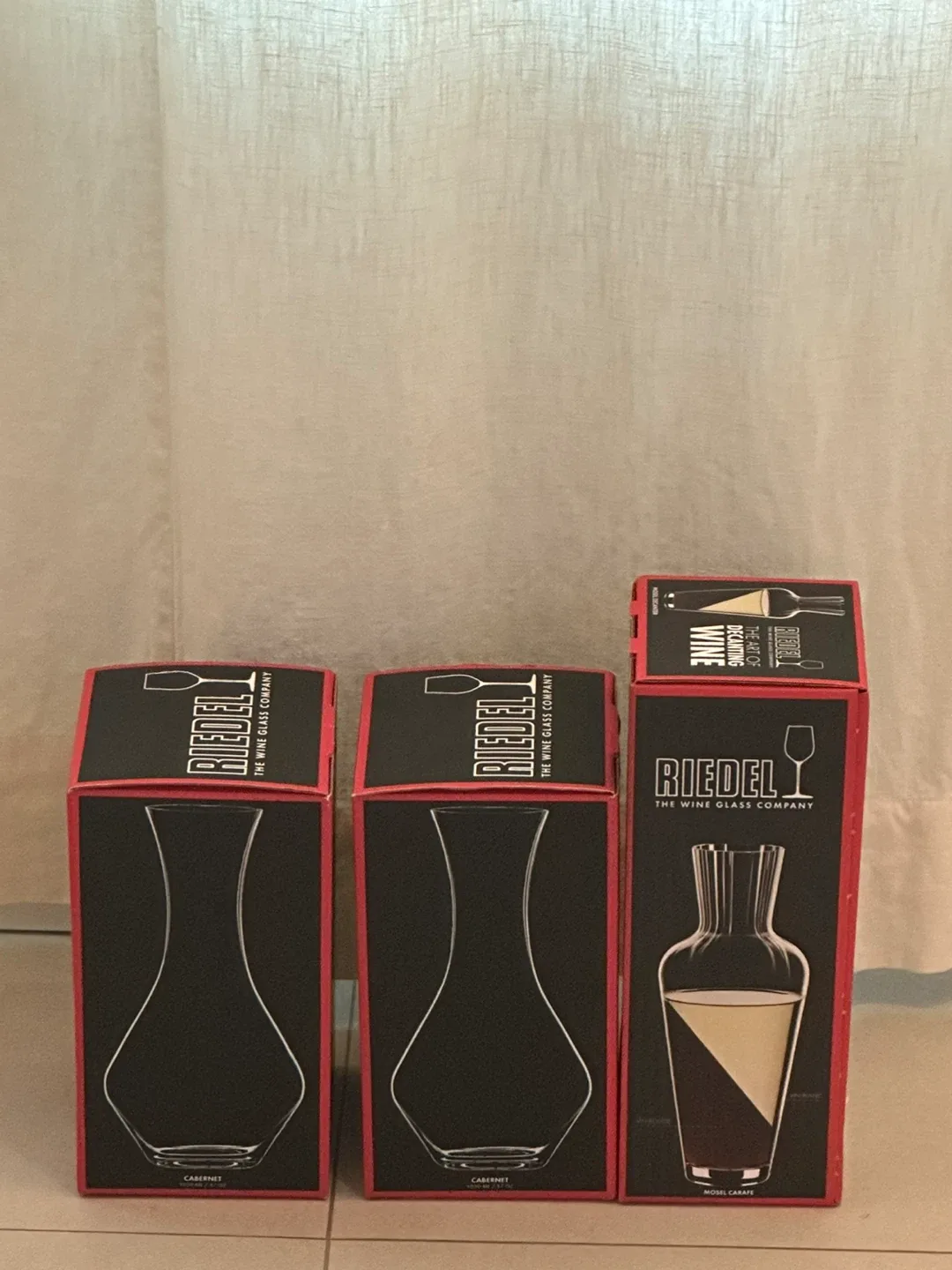 리델 와인 디켄터 중고 판매합니다 (거의 새상품)