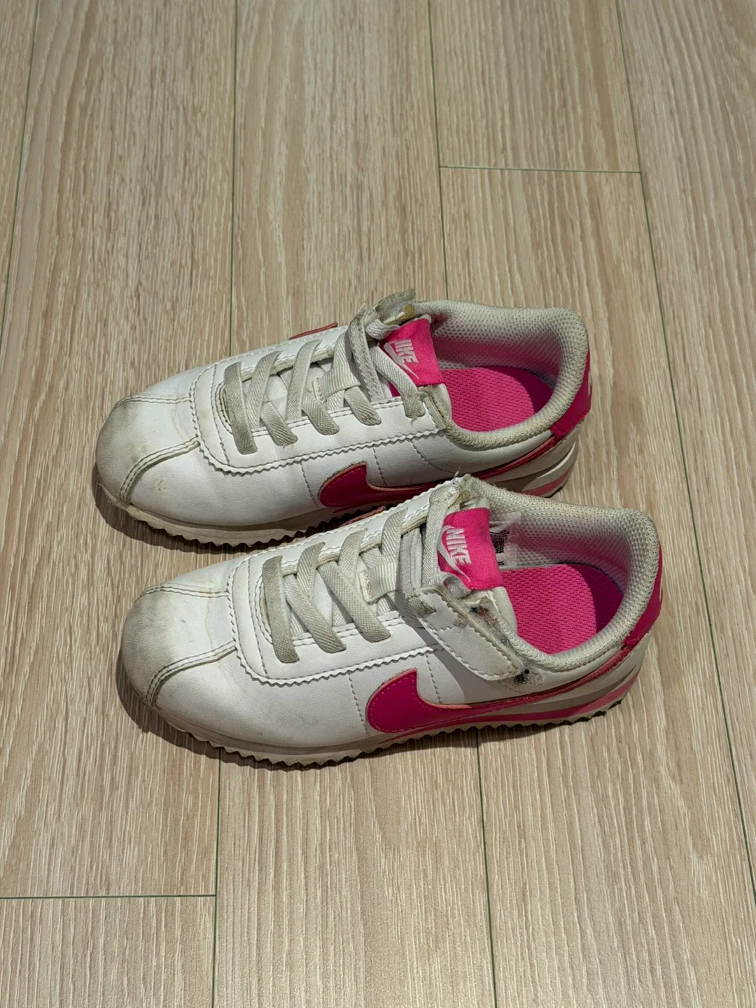 나이키 코르테즈 키즈 운동화(중고) 160