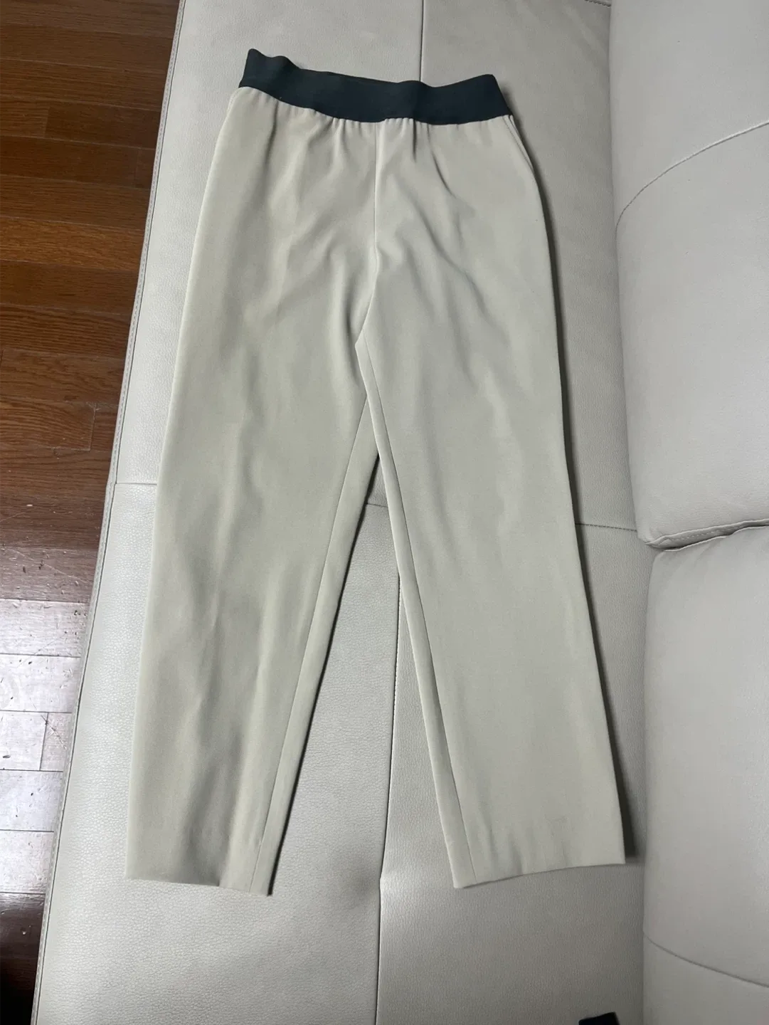 타임 여성 세미 와이드 바지