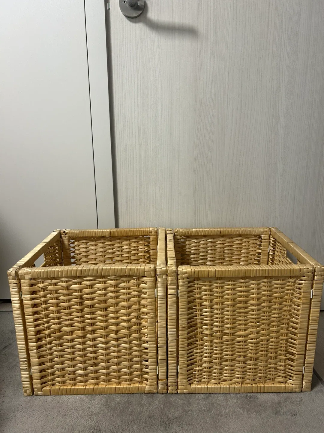 이케아 라탄 수납함 일괄