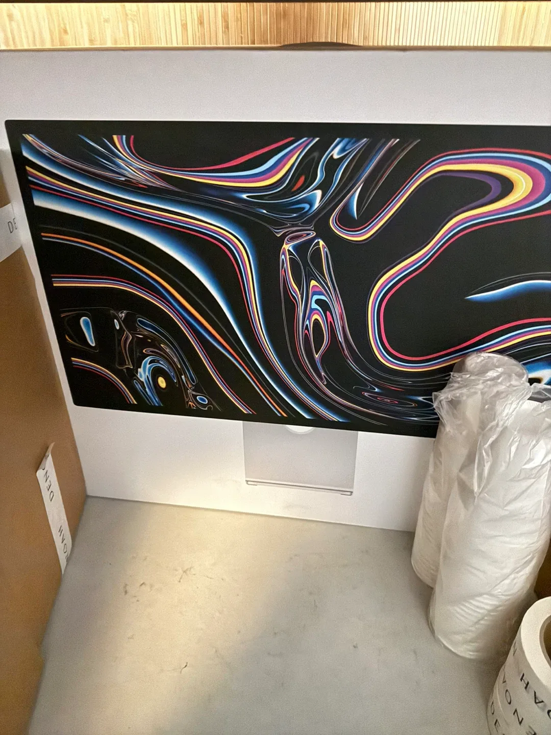 스튜디오 디스플레이 (25년 5월 구매, 풀박스, 마우스 키보드 포함)