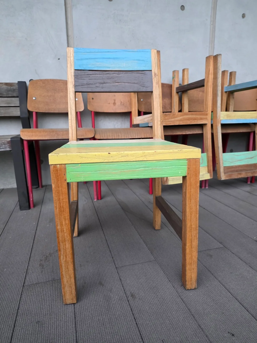 중고 나무의자 판매합니다.