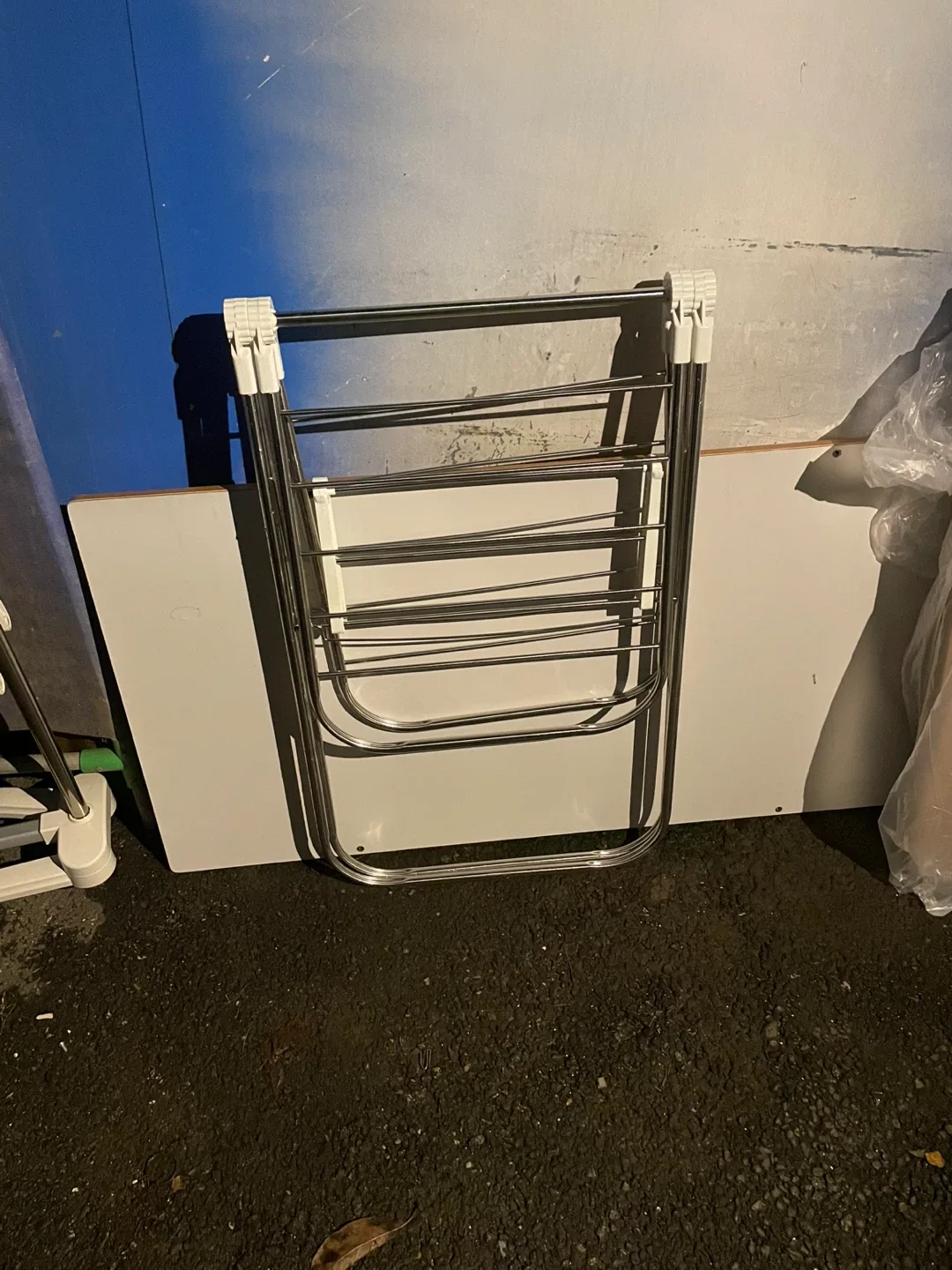 중고 옷걸이 건조대. 1