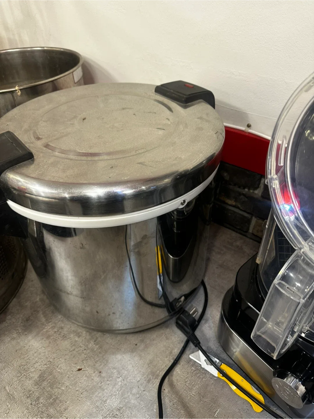 업소용 중고 전기보온밥솥