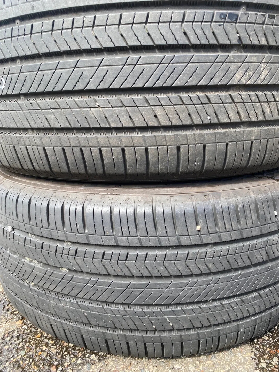 중고타이어 255 45 19 두짝 판매