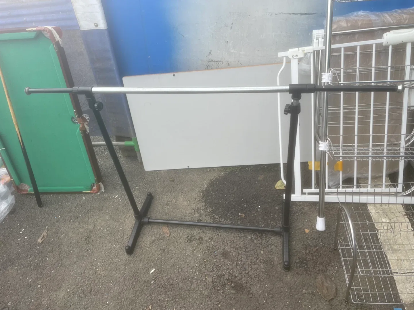 중고 옷걸이행거