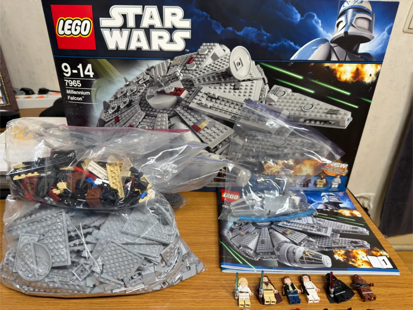 레고 스타워즈 밀레니엄 팔콘 7965 (중고)