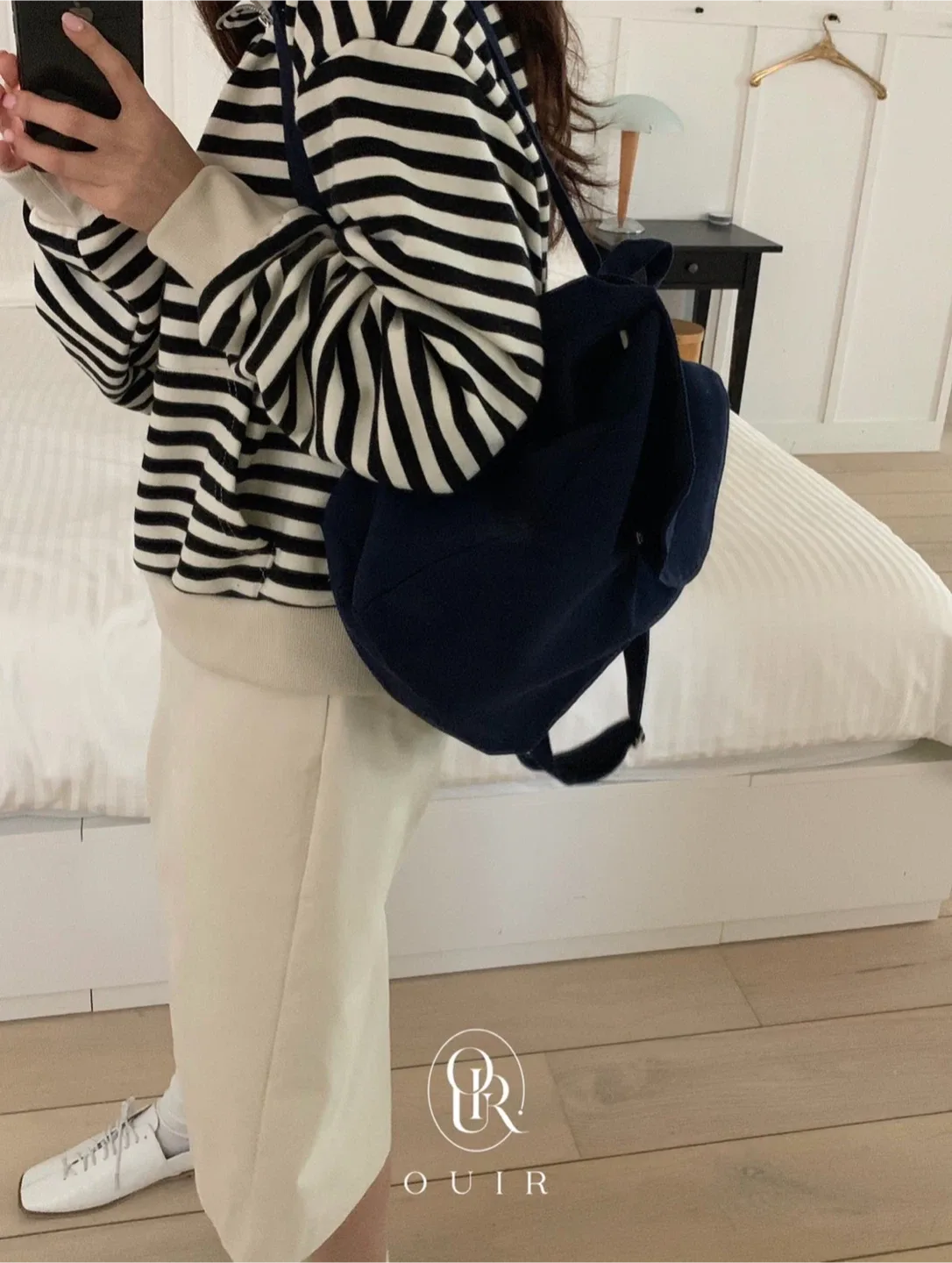 [아이패드o/정가4.8]컨버스백팩 navy