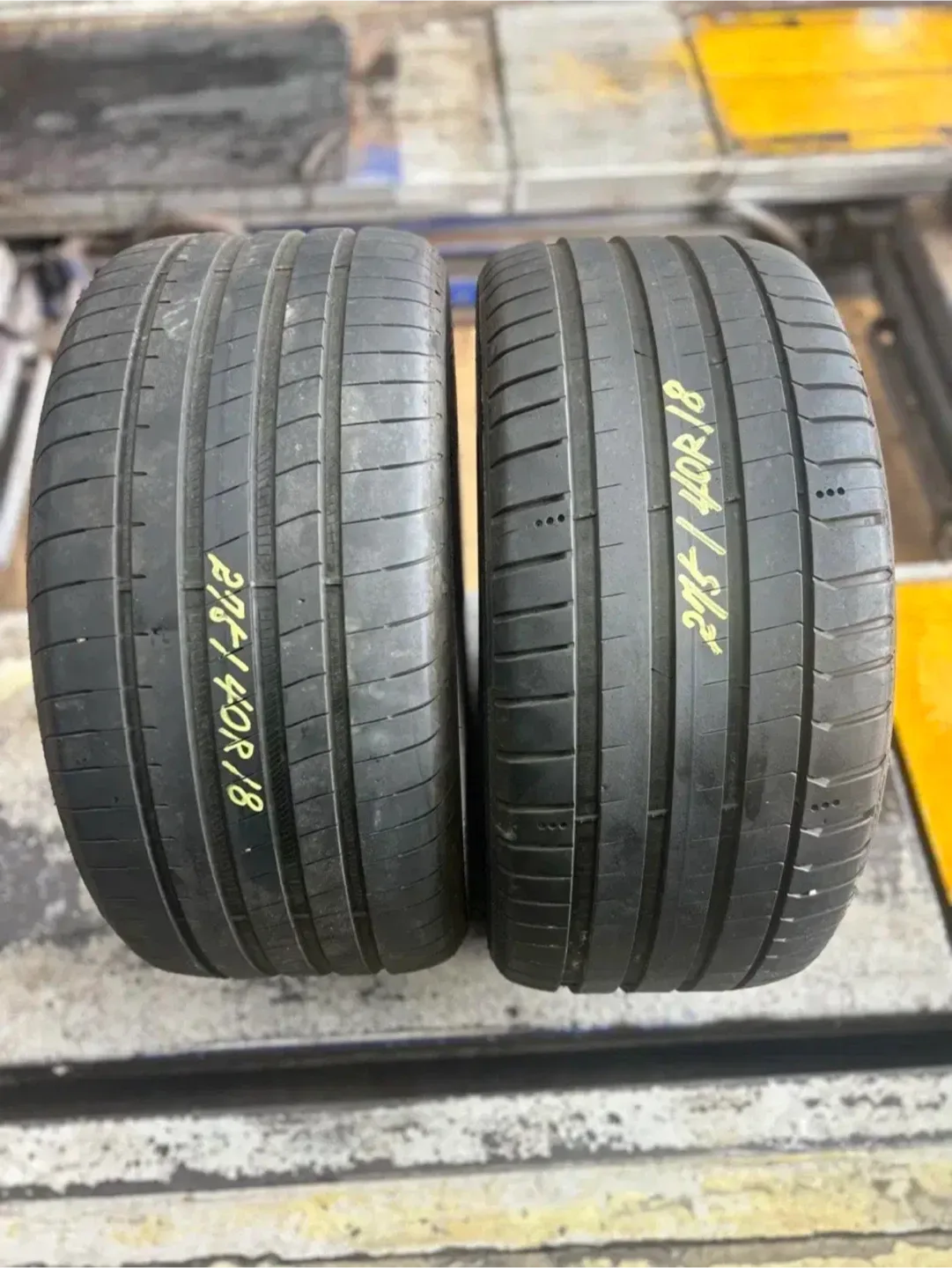 중고타이어 275 40 18 판매합니다