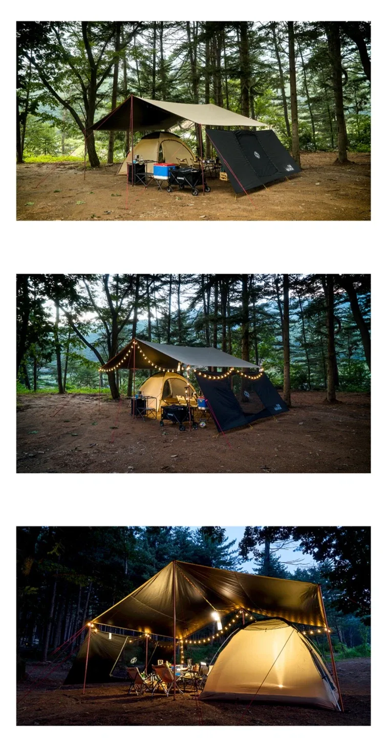 노스피크 루나 타프 L 샌드+사이드월 블랙(새상품)