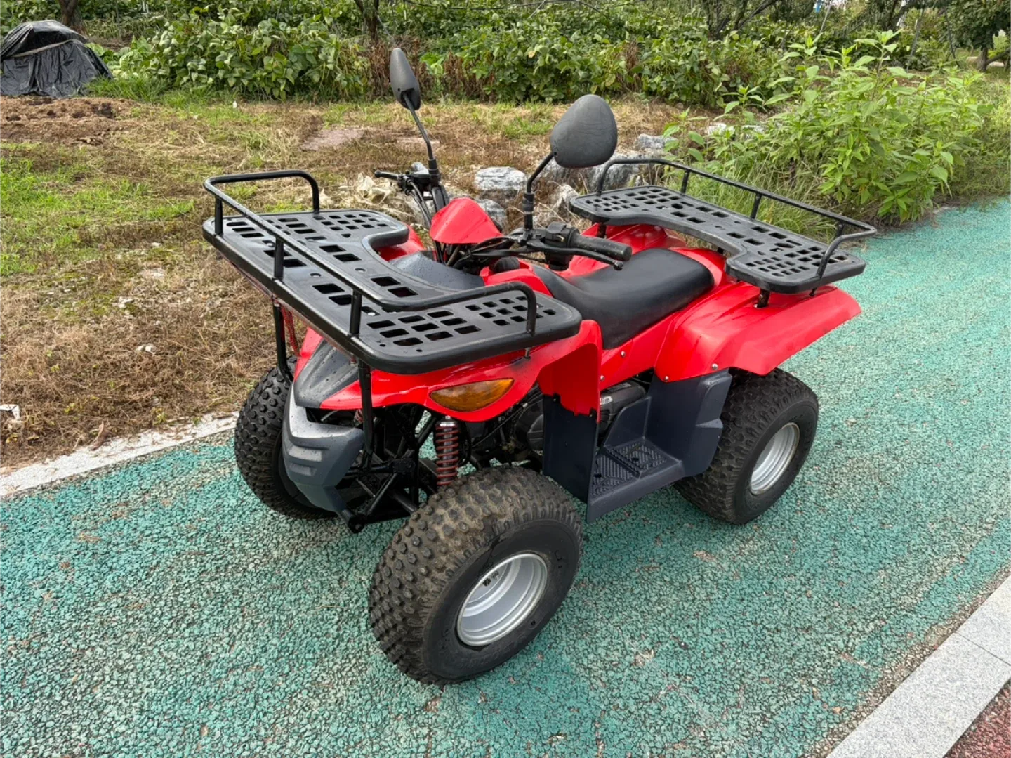 [중고] 대림 올코트 100 대만산 사륜 오토바이 중고판매 (4400km주행)