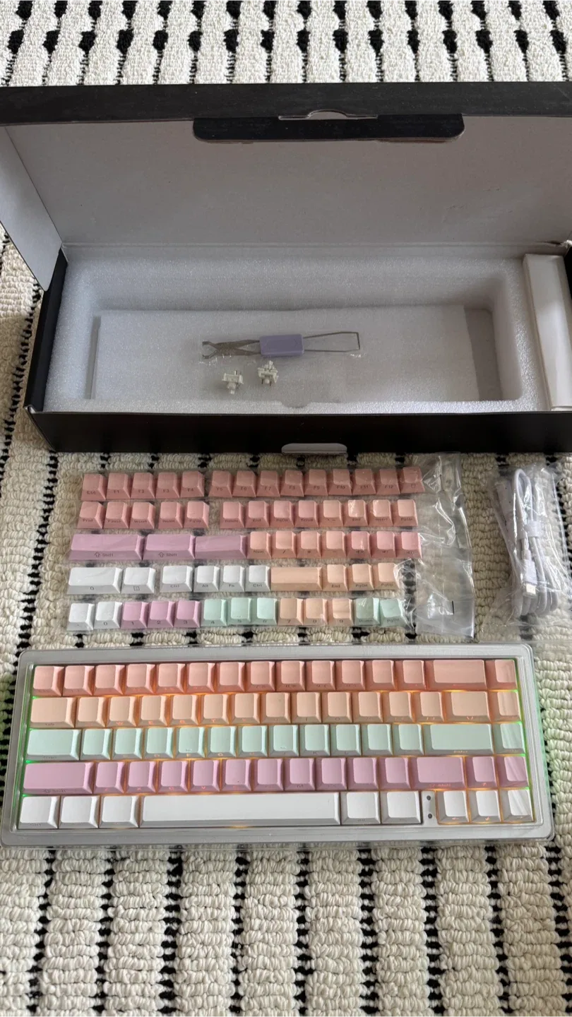 XINMENG M67 기계식 키보드 텐키리스 풀박스