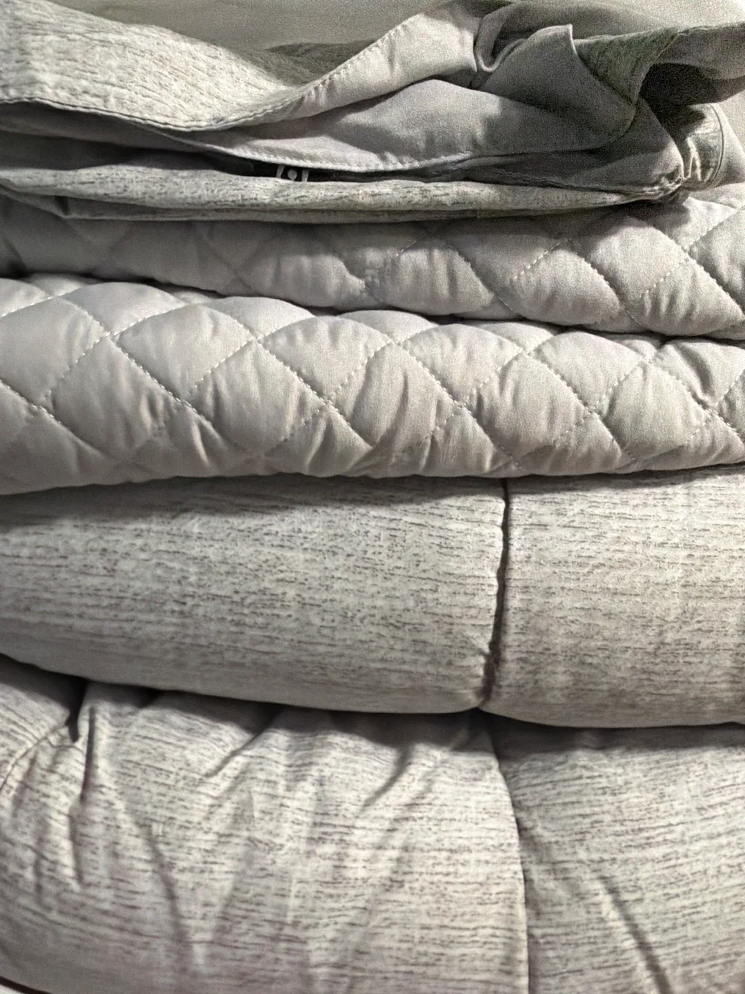 (새상품)아르페지오 차렵이불, 패드, 베개커버 세트 (싱글)