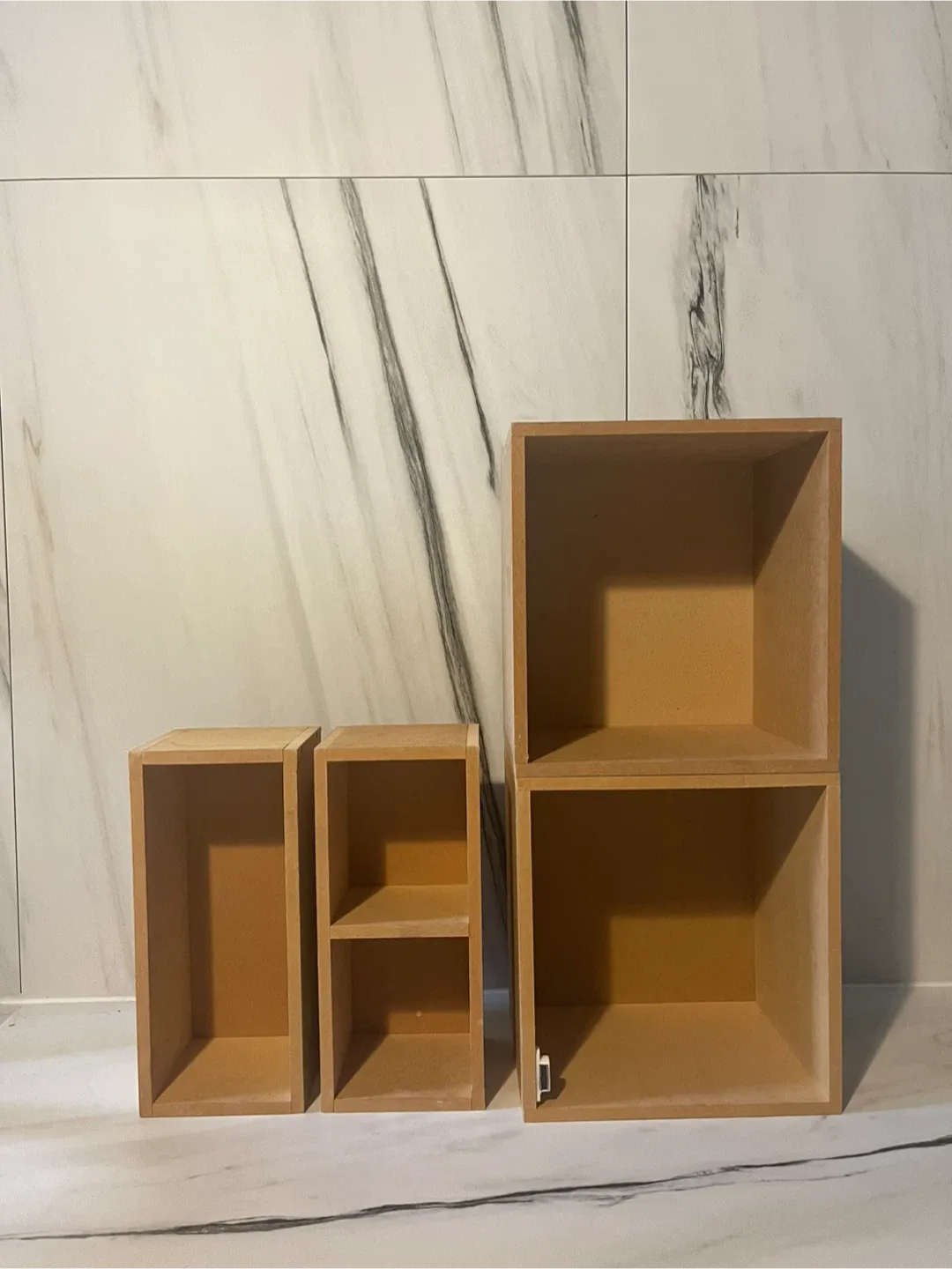 공간 박스 큐브 선반 (정리함)