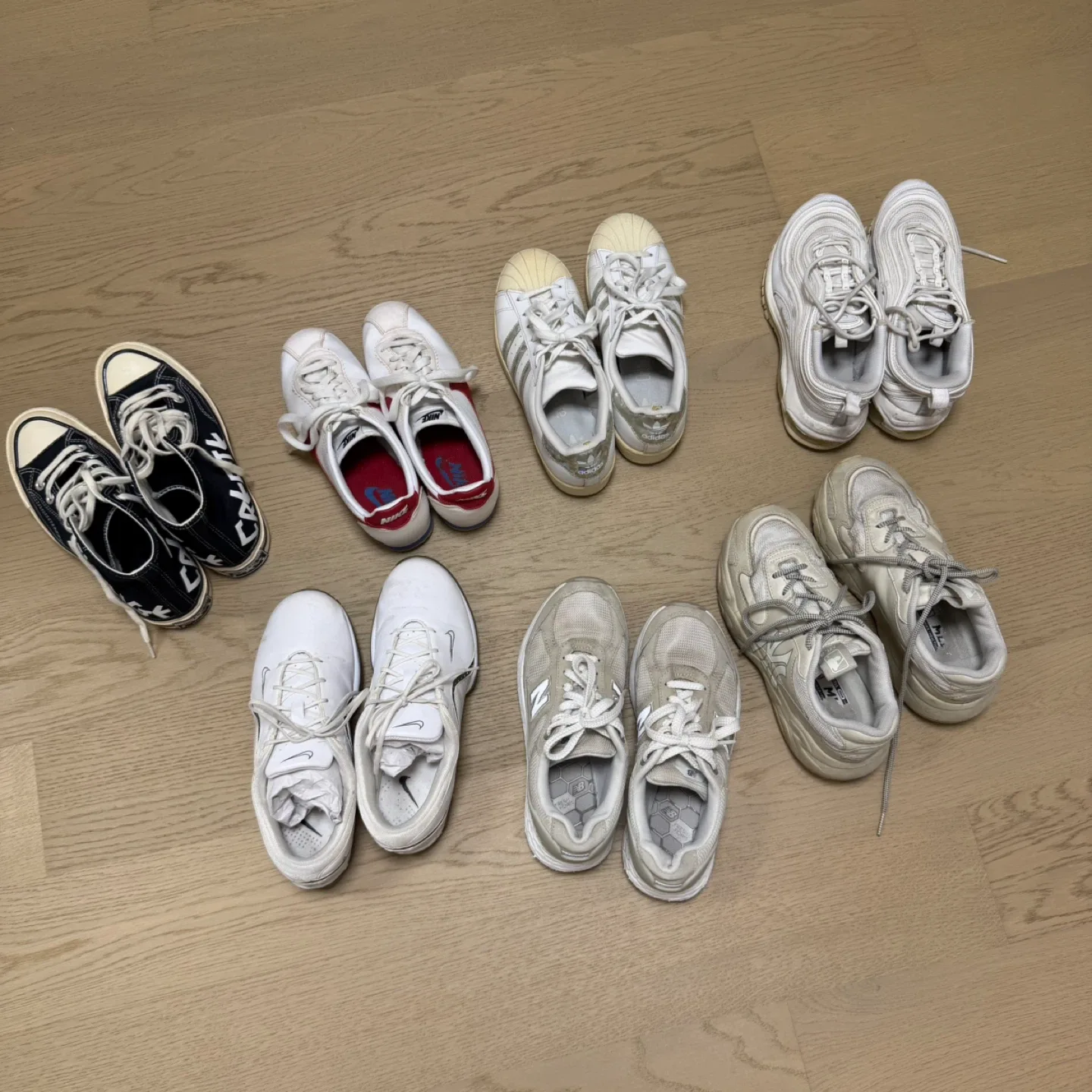 225-230 사이즈 운동화 팔아요!!!! 👟 나이키 아디다스 컨버스 뉴발란스 엠엘비