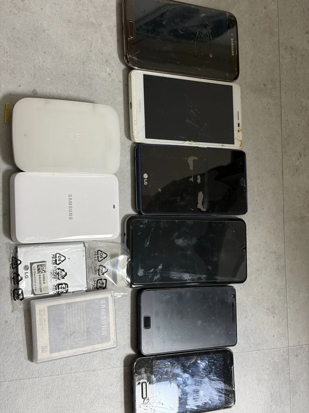 중고폰 모음 (삼성, LG, VEGA)