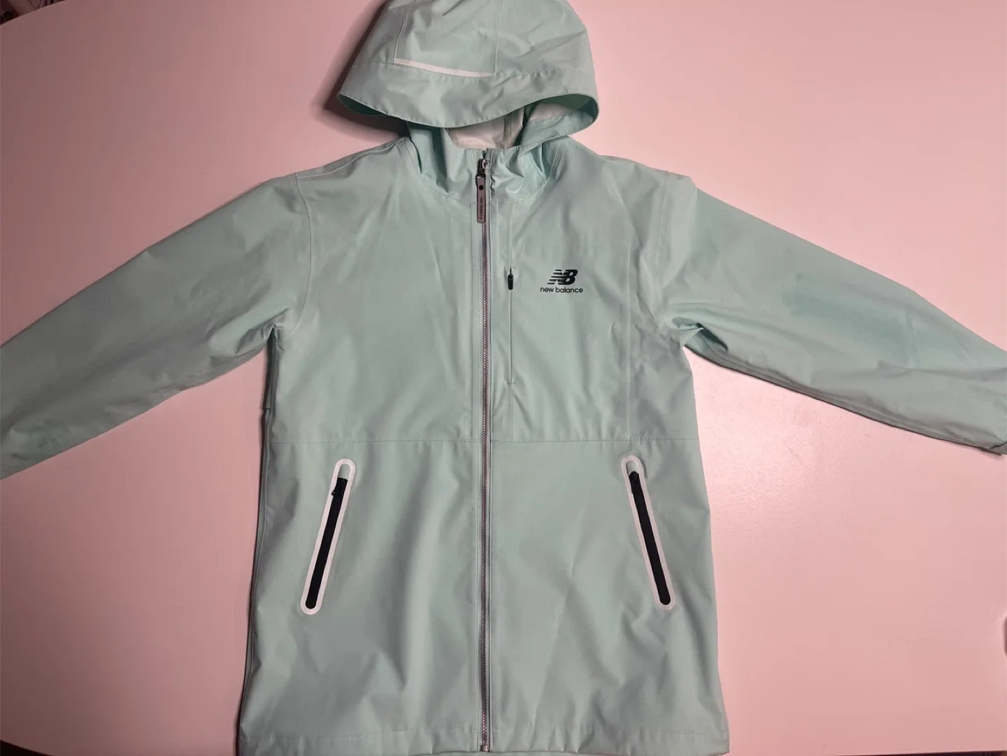 뉴발란스 키즈 바람막이 130 민트