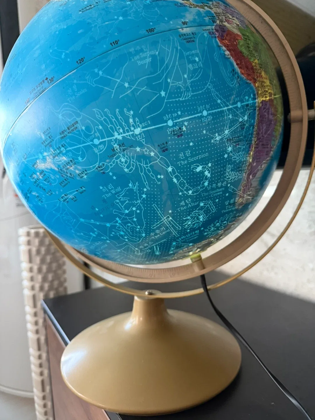 LED장착 등 지구의