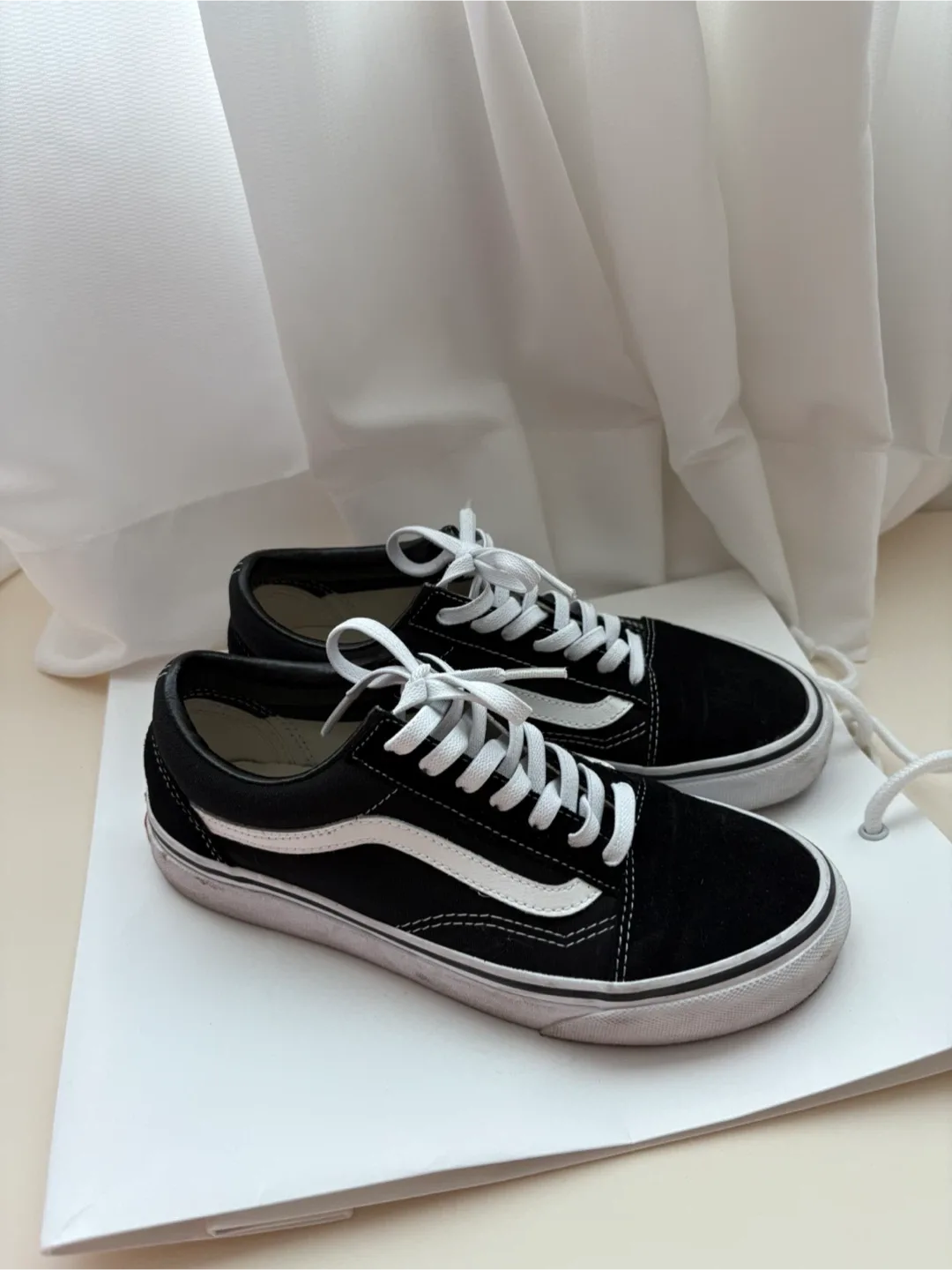 반스 올드스쿨 블랙 235mm