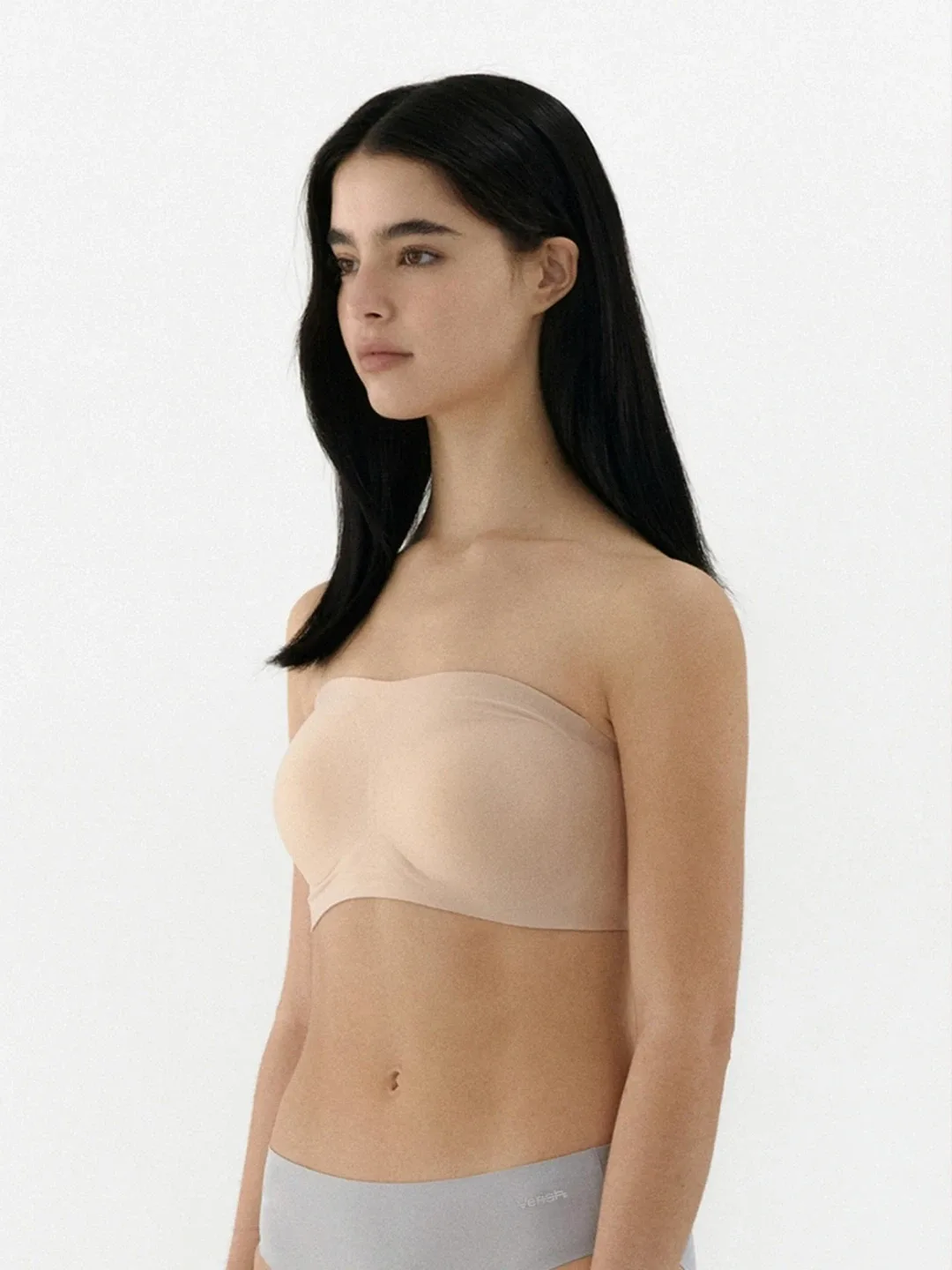 베리시 쿨핏 브라 오프숄더 베이지 S