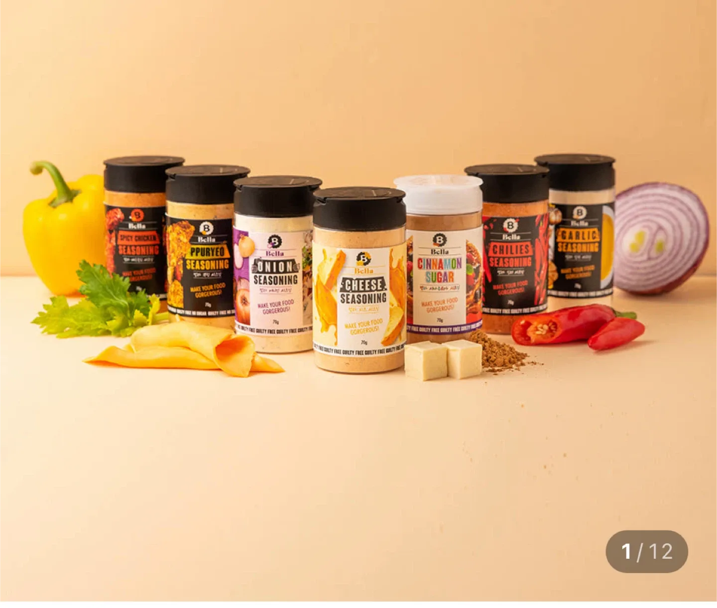 벨라시즈닝 7종 제로 시즈닝