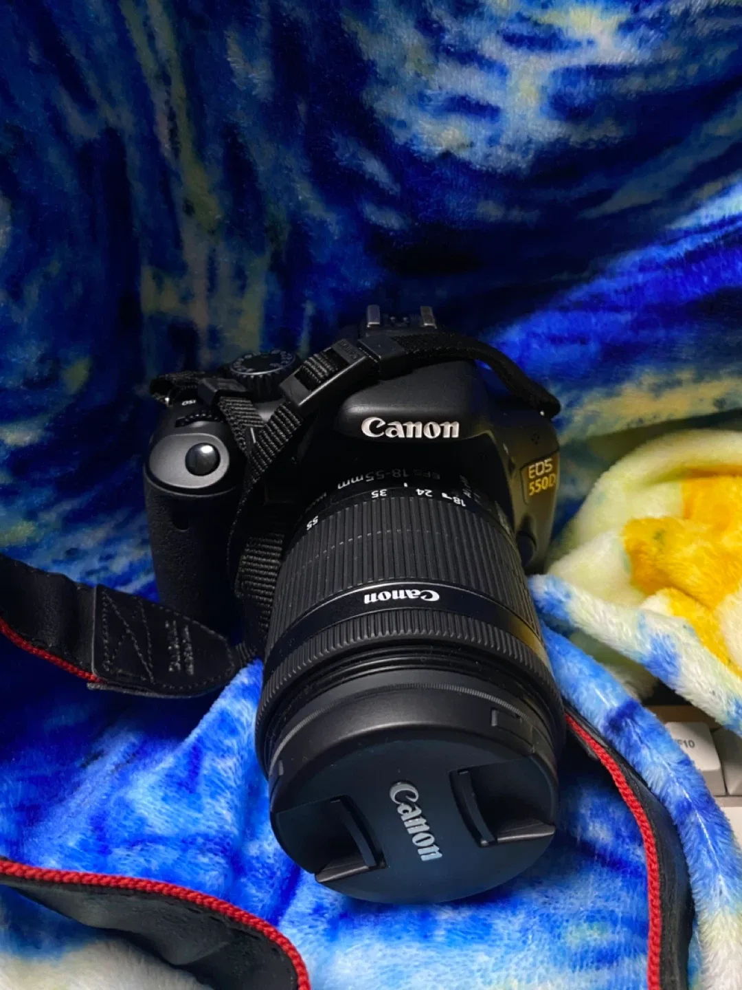 캐논 EOS 550D DSLR 카메라 18-55mm 렌즈