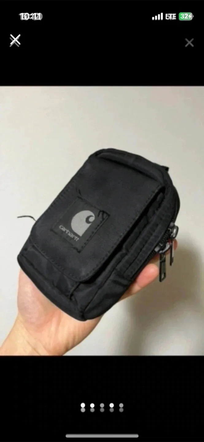 칼하트 블랙  미니사이즈 가방