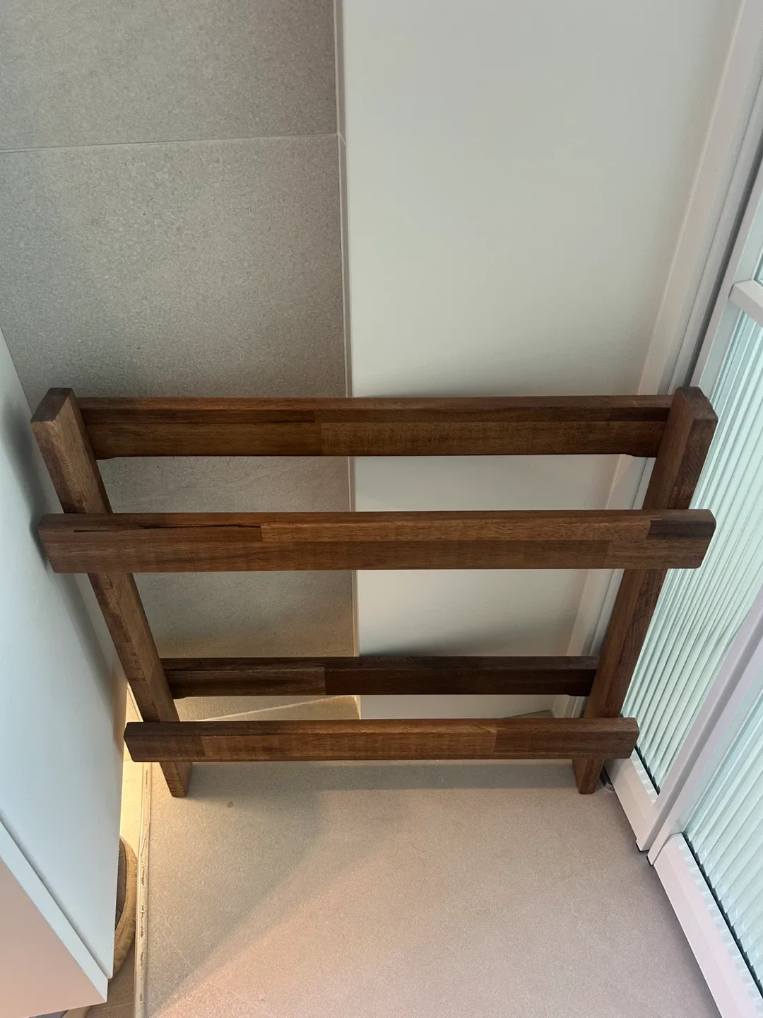 원목 3단 실내화 정리대