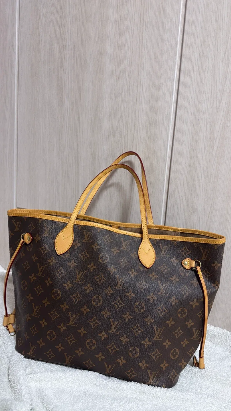 루이비통 네버풀 PM 모노그램 베이지