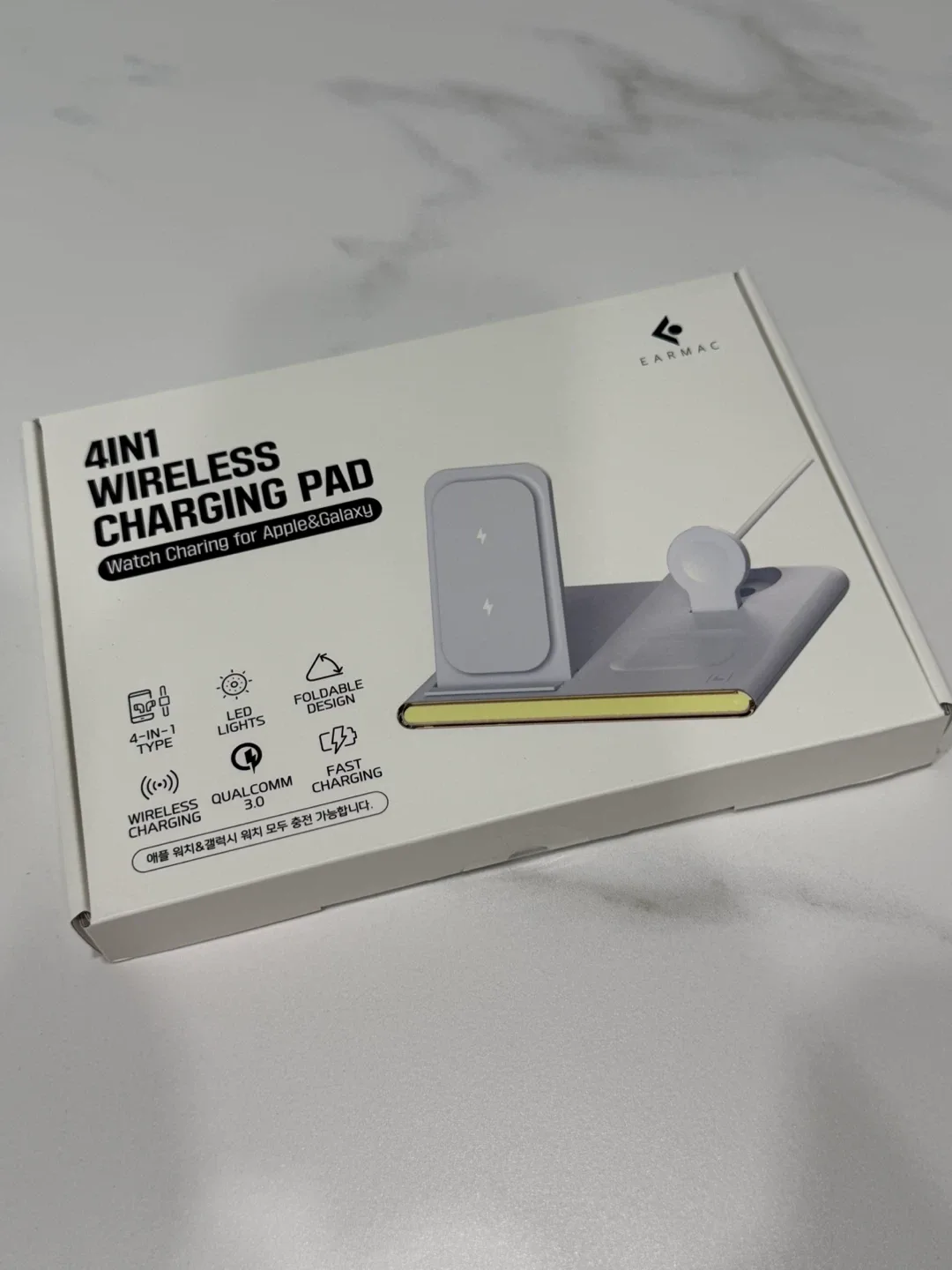 이어맥 4in1 무선 충전 패드