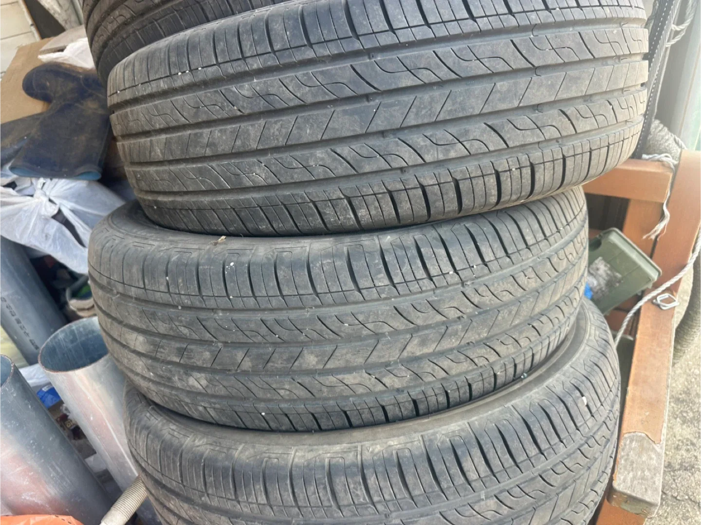 금호타이어 렉스턴 중고 타이어 4개