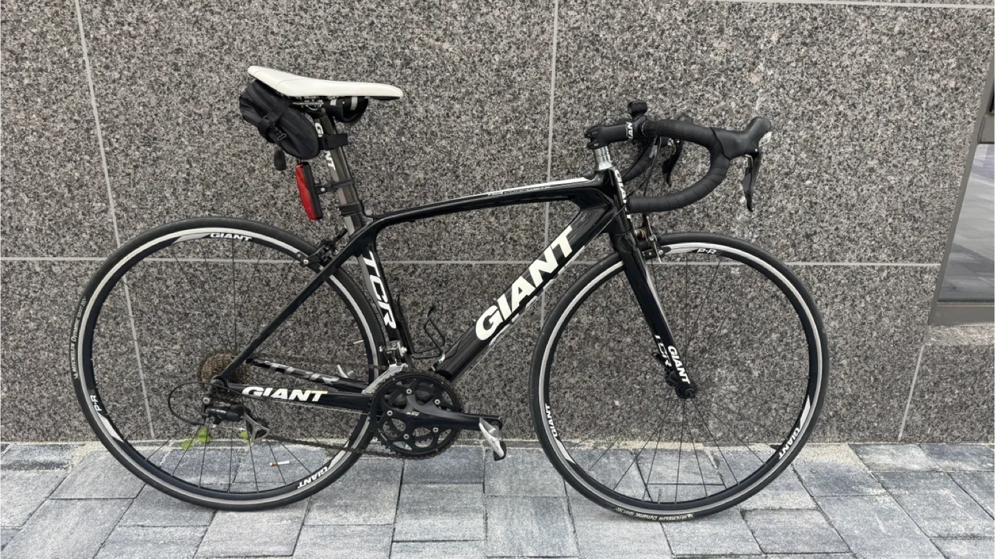 자이언트 로드 자전거 Giant TCR Composite 2 + 삼창로라 CR-200 평로라