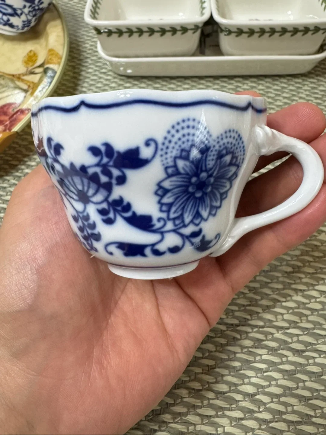 체코 보헤미아 에스프레소 찻잔 일괄 판매