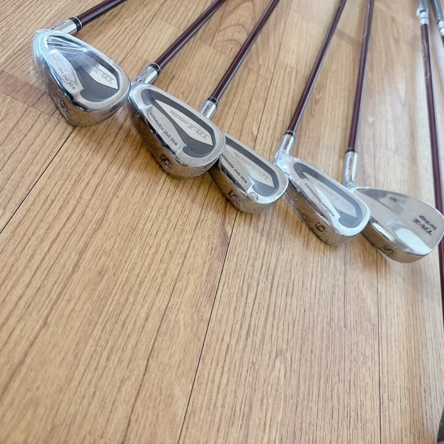 연습용골프채 풀세트 일괄판매 / 새상품 7개, 중고 5개