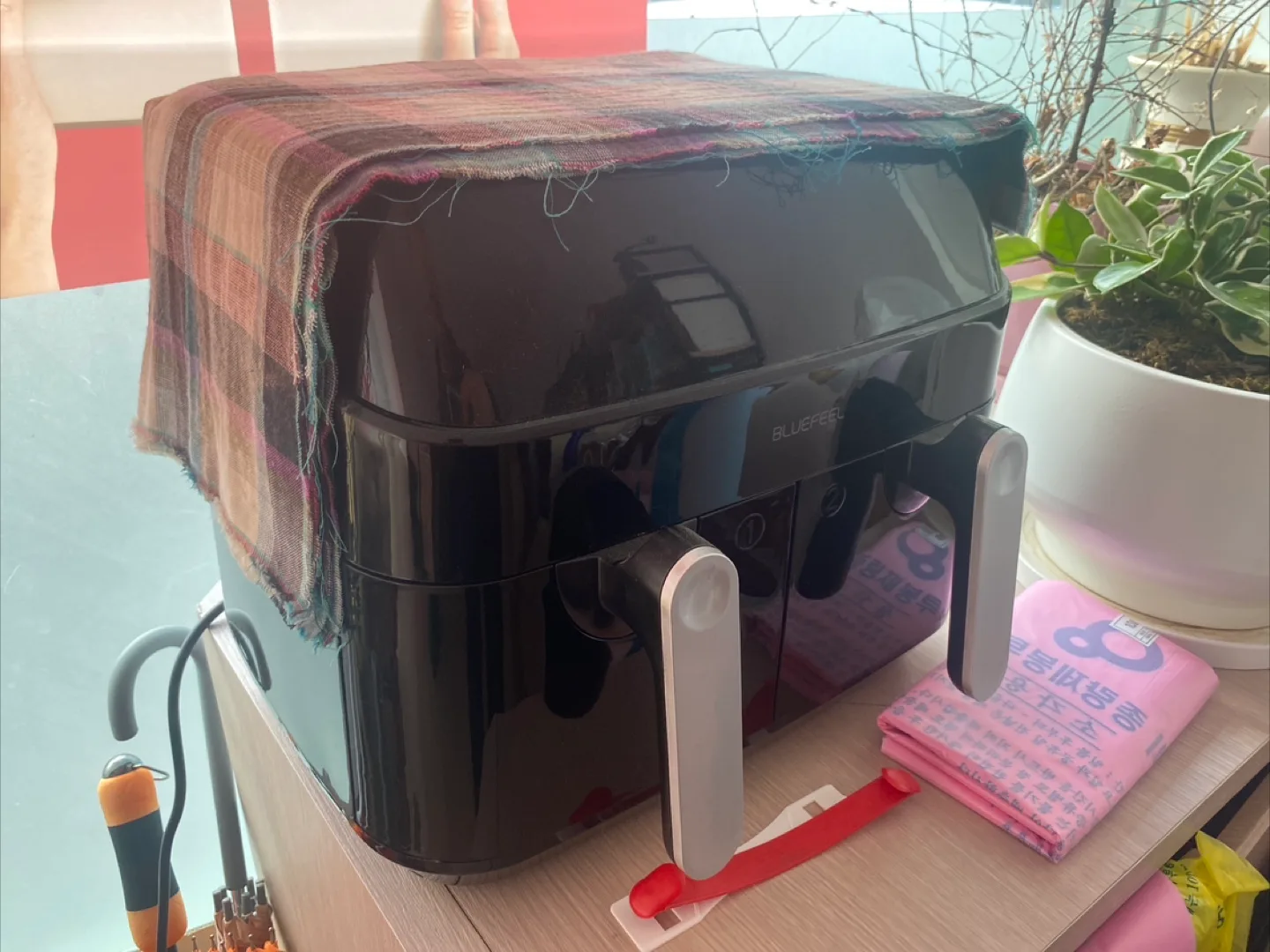 블루필 9L 듀얼 에어프라이어BAF201