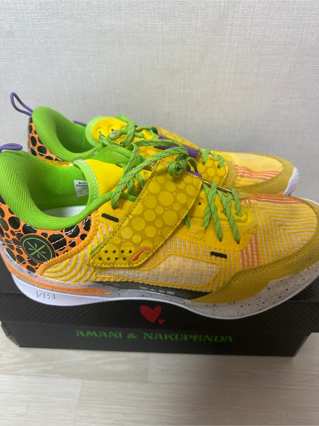 리닝 웨이드 808 울트라 4 us10(280) 농구화