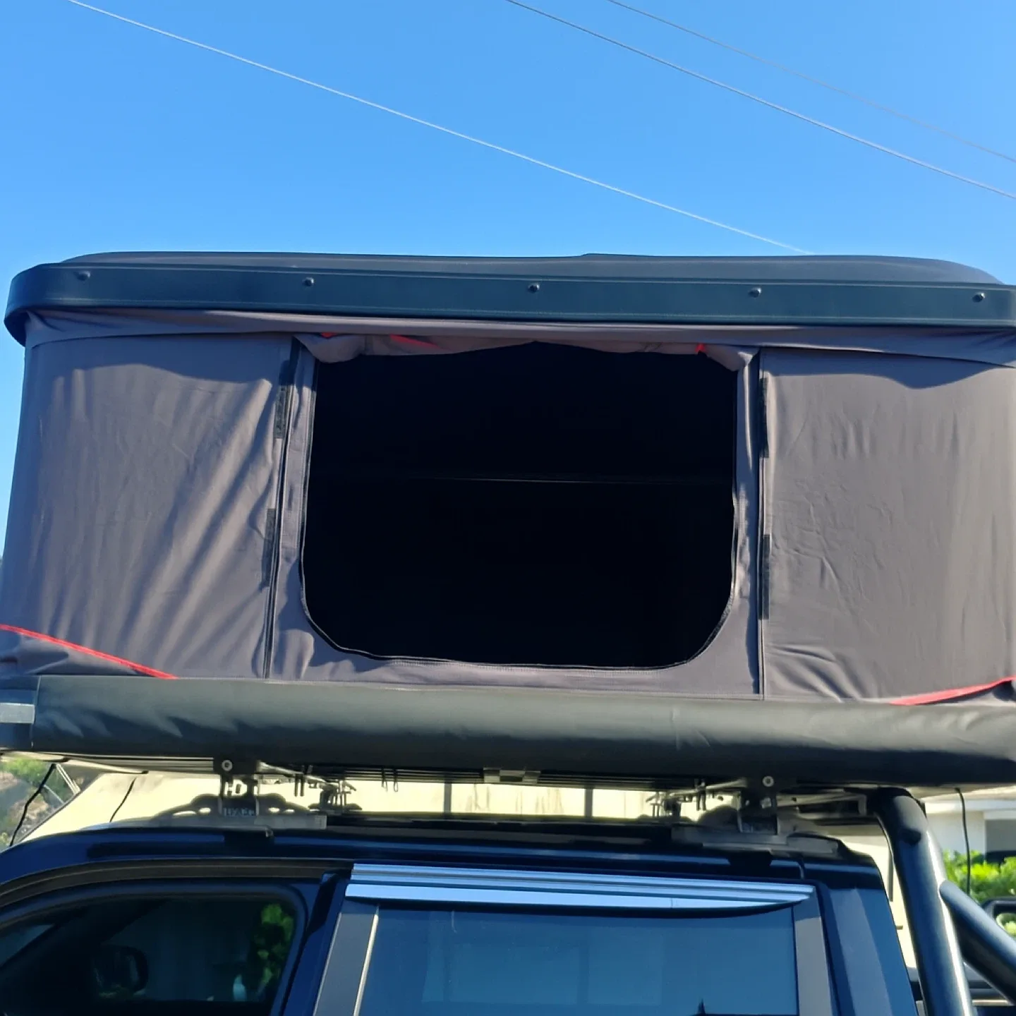 루프탑 텐트 + 어닝 + 사다리