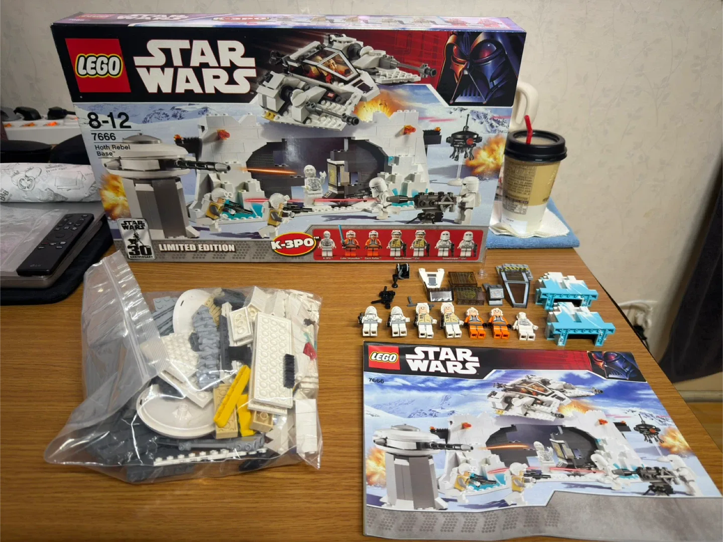레고 스타워즈 7666 호스 반란군 기지 (중고)