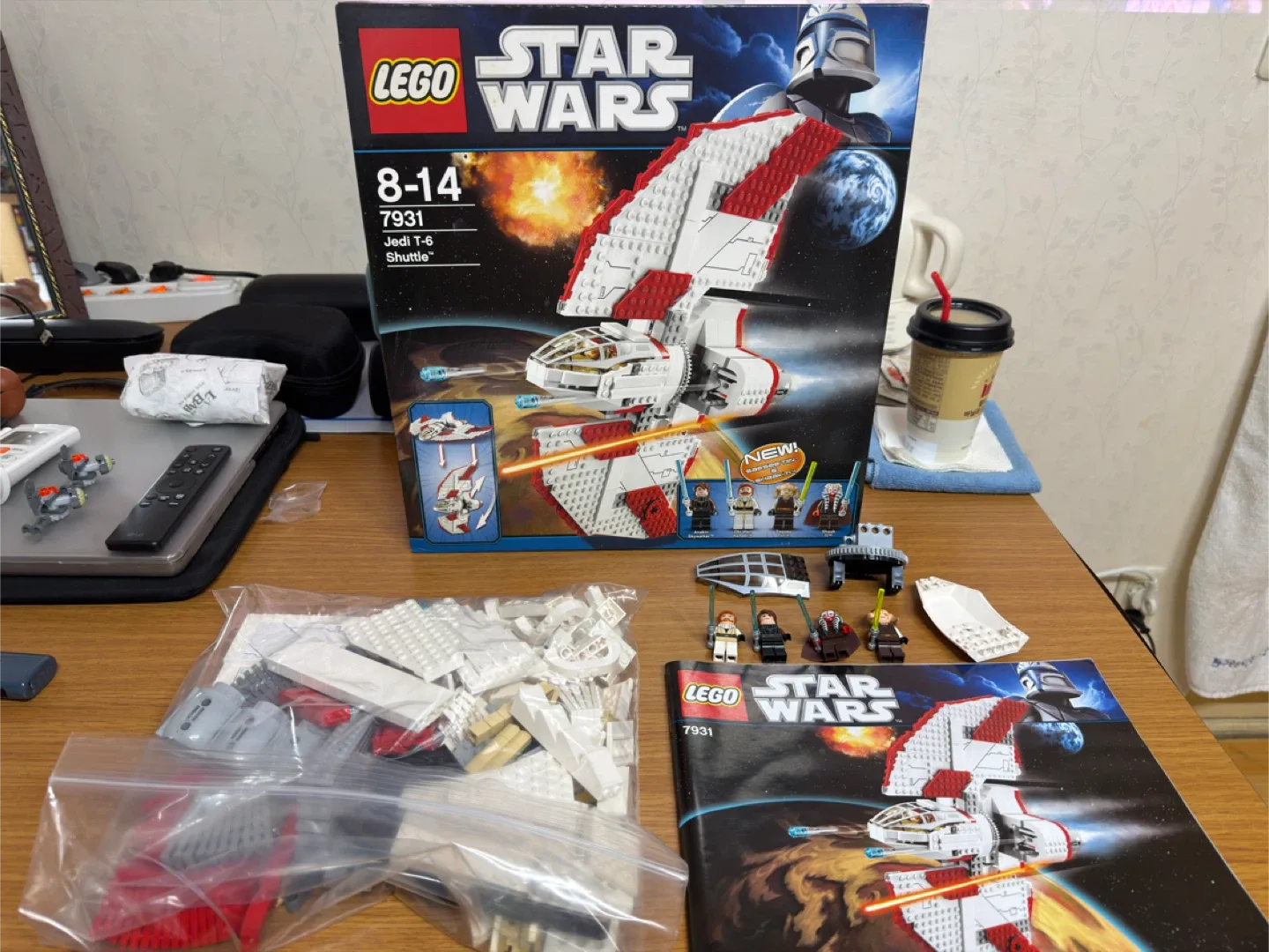 레고 스타워즈 7931 Jedi T-6 Shuttle (중고)