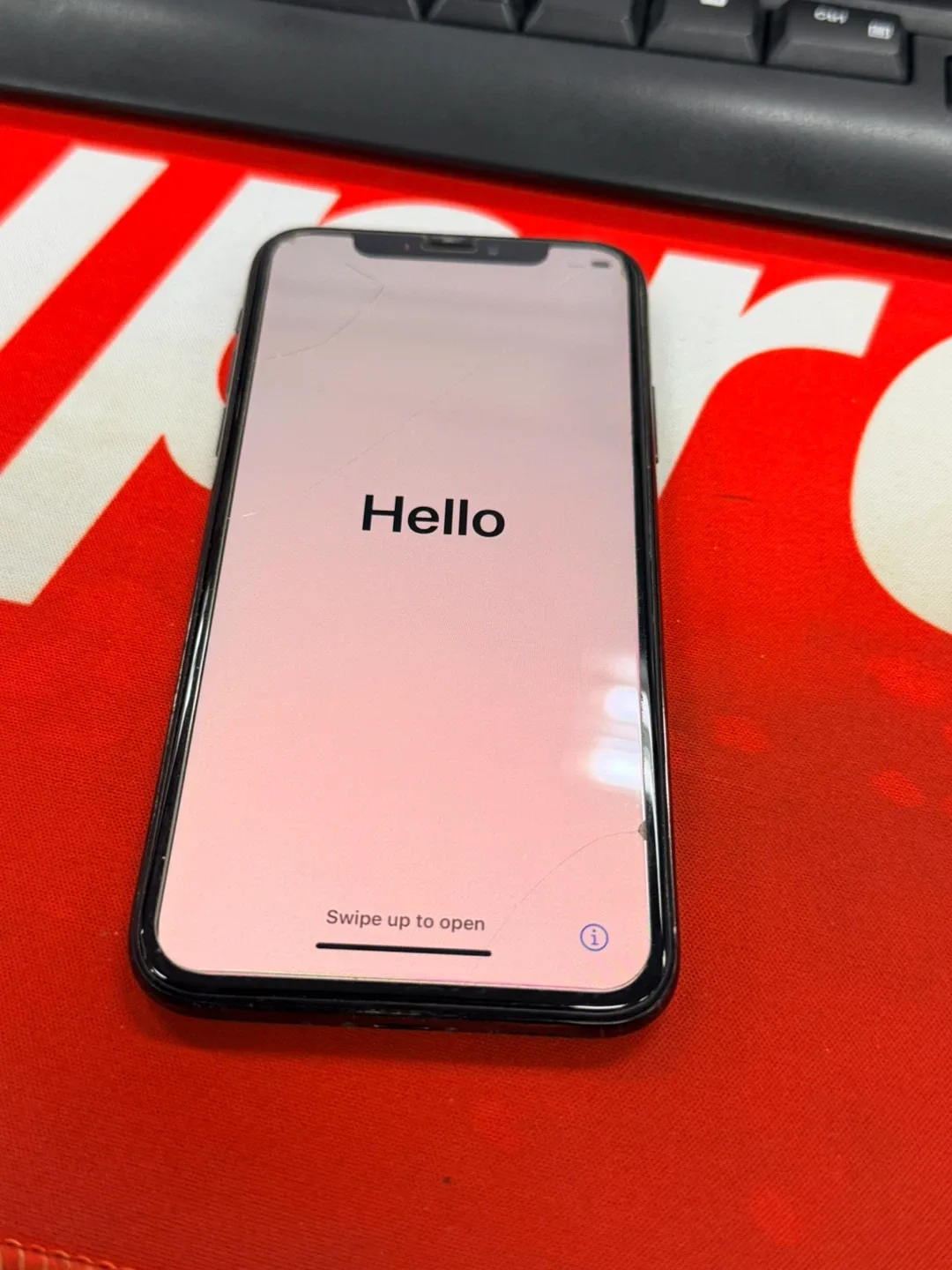 아이폰 X 블랙 256GB 중고폰 공기계