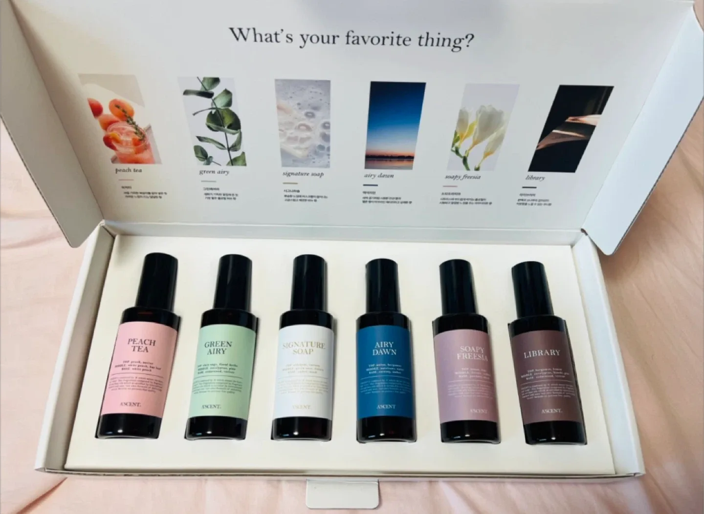 (새상품)에이센트 드레스퍼퓸 6개입(80ml) 탈취제