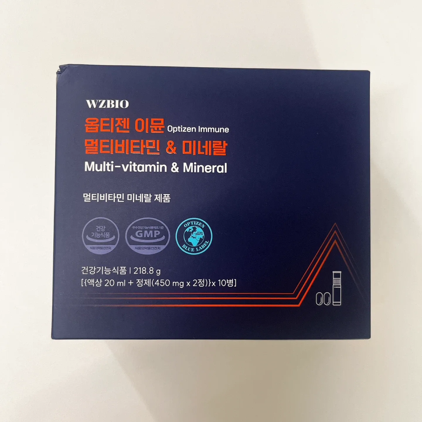 옵티젠 이뮨 멀티비타민&미네랄 (10개입) 판매합니다 (새상품)