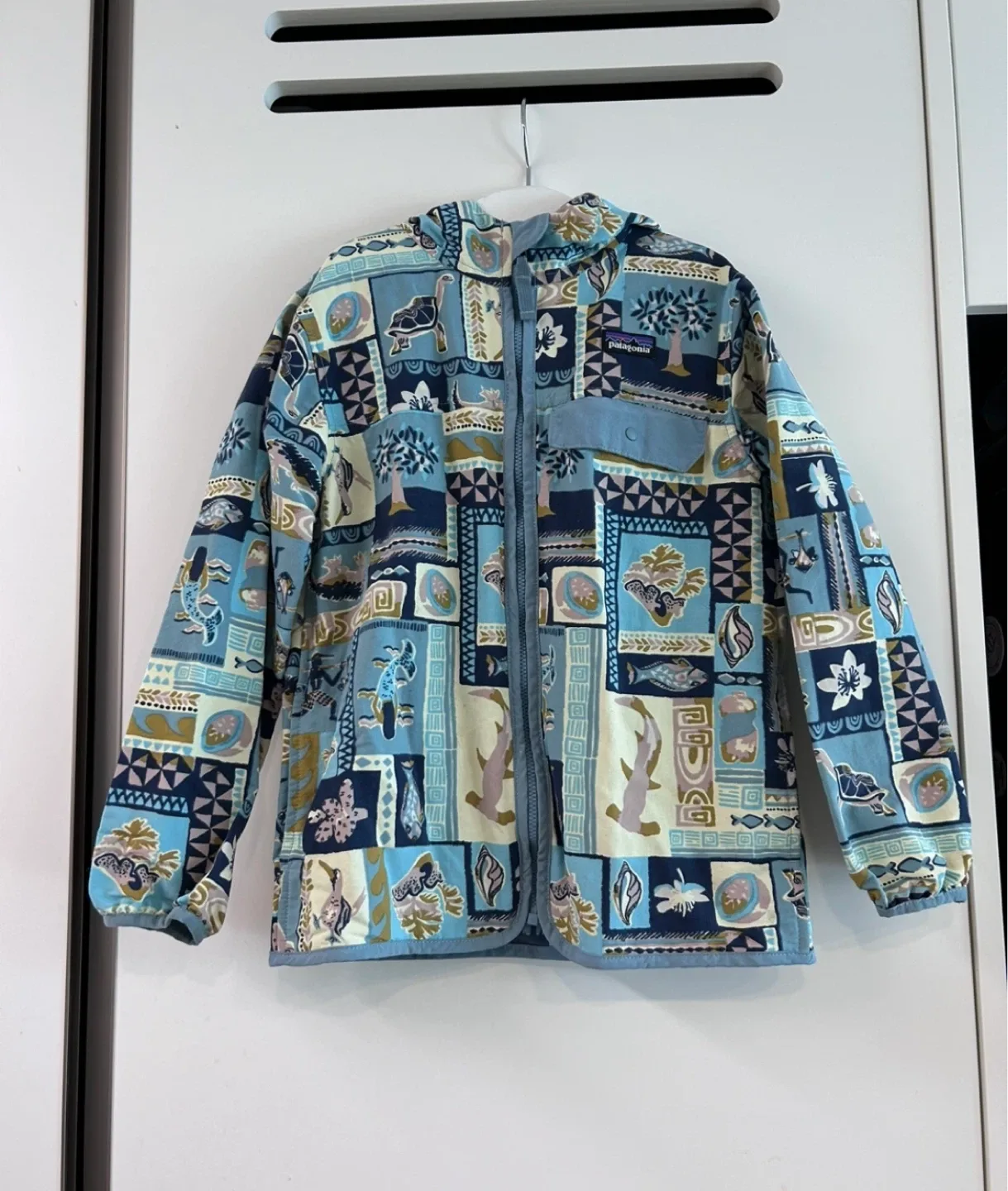 파타고니아 키즈 후드자켓 s사이즈