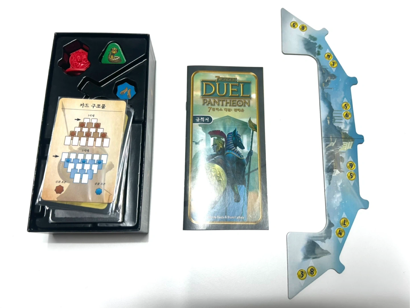보드게임 7원더스 대결 + 판테온 + 아고라 확장 | 취미/게임/음반 | 당근 중고거래