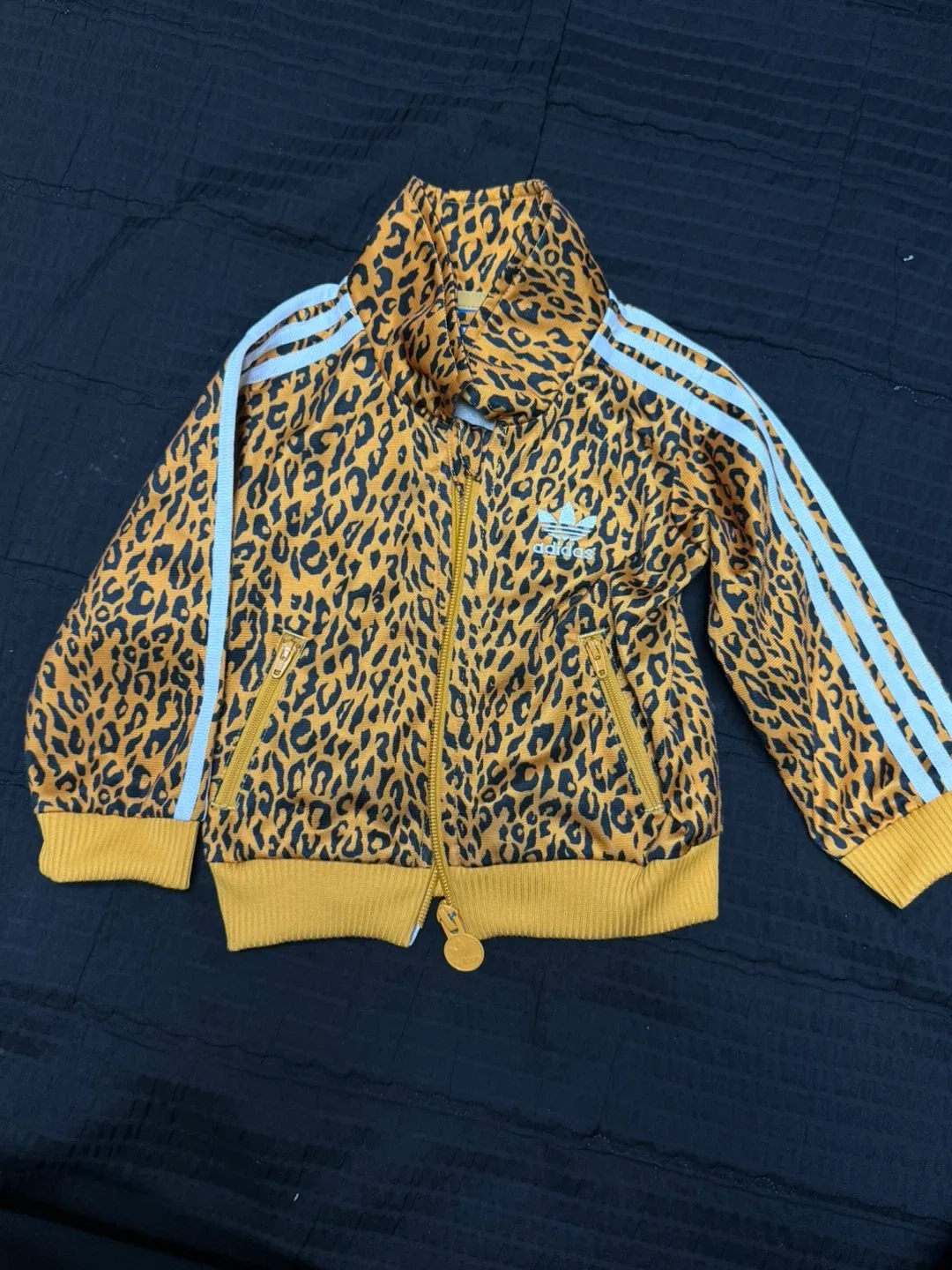 아디다스 키즈 레오파드 집업 (돌 전후)